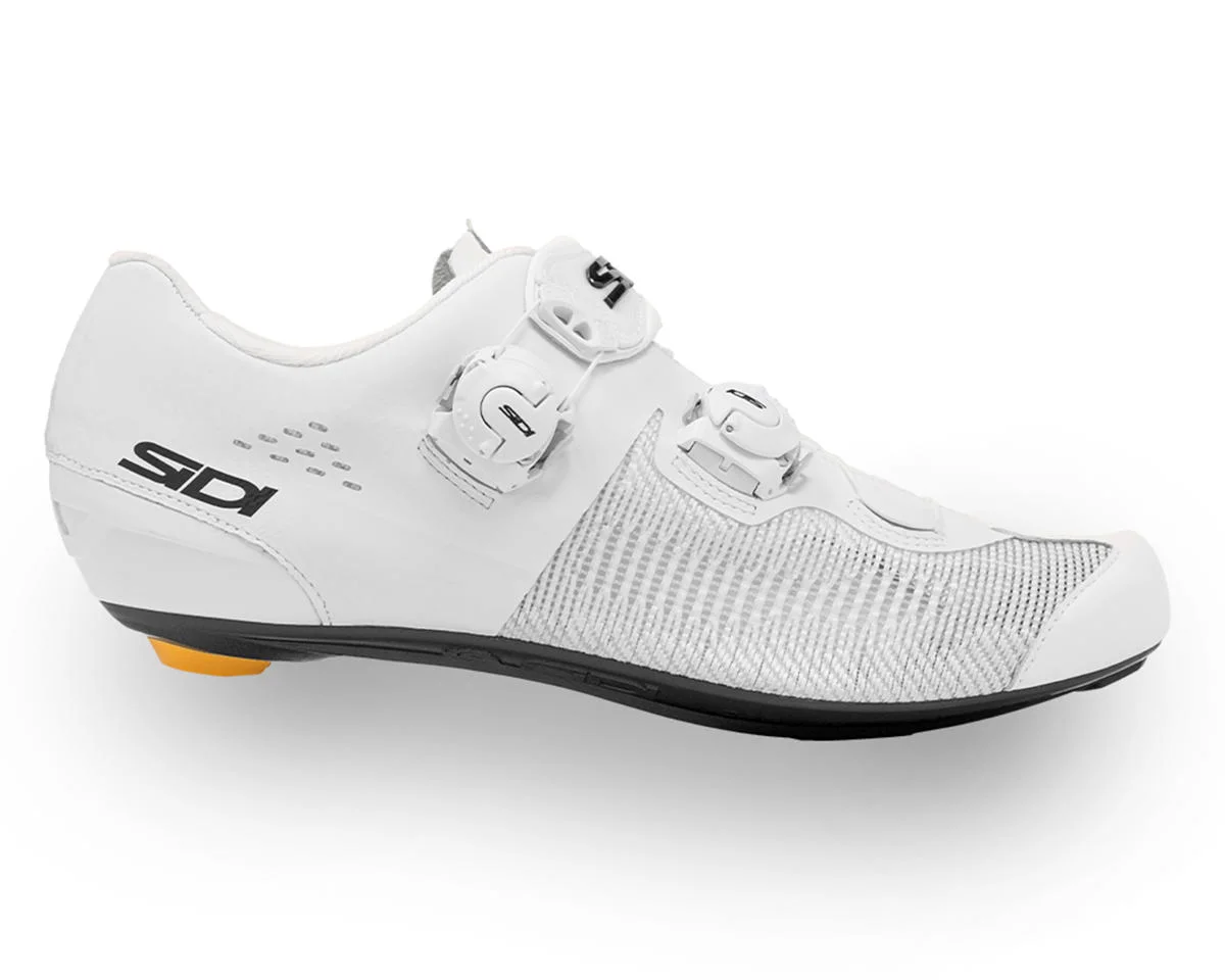 Sidi Genius 10 Knit Road Shoes (White) (47)